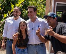 Estado entrega primeiros módulos sanitários do programa Banheiro em Casa em Ivaiporã
