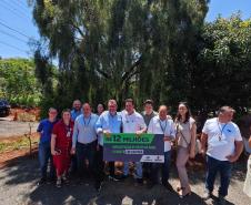 Estado entrega primeiros módulos sanitários do programa Banheiro em Casa em Ivaiporã