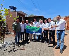 Estado entrega primeiros módulos sanitários do programa Banheiro em Casa em Ivaiporã