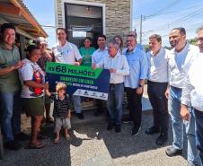 Estado entrega primeiros módulos sanitários do programa Banheiro em Casa em Ivaiporã