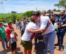 Estado entrega primeiros módulos sanitários do programa Banheiro em Casa em Ivaiporã