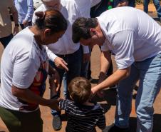 Estado entrega primeiros módulos sanitários do programa Banheiro em Casa em Ivaiporã