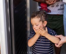 Estado entrega primeiros módulos sanitários do programa Banheiro em Casa em Ivaiporã