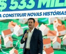 Governador anuncia R$ 533 milhões para construção de casas em 324 municípios