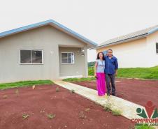 Em Missal, 41 famílias recebem as chaves de novas moradias financiadas pela Cohapar