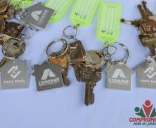 Em Missal, 41 famílias recebem as chaves de novas moradias financiadas pela Cohapar