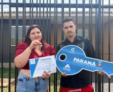 Com R$ 1,6 milhão do Casa Fácil, Cohapar conclui entrega dos últimos módulos do Residencial Barcelona em Paiçandu