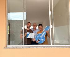 Com R$ 1,6 milhão do Casa Fácil, Cohapar conclui entrega dos últimos módulos do Residencial Barcelona em Paiçandu