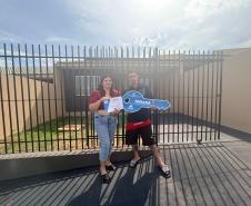 Com R$ 1,6 milhão do Casa Fácil, Cohapar conclui entrega dos últimos módulos do Residencial Barcelona em Paiçandu