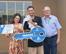 Com R$ 1,6 milhão do Casa Fácil, Cohapar conclui entrega dos últimos módulos do Residencial Barcelona em Paiçandu