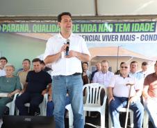 Governador inaugura o Condomínio do Idoso de Guarapuava, o 8° do Estado