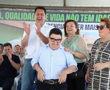 Governador inaugura o Condomínio do Idoso de Guarapuava, o 8° do Estado