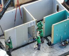 Cinco casas novas estão em construção em Rio Bonito do Iguaçu