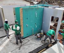 Cinco casas novas estão em construção em Rio Bonito do Iguaçu