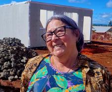 Cinco casas novas estão em construção em Rio Bonito do Iguaçu