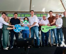Governador inaugura o Condomínio do Idoso de Guarapuava, o 8° do Estado