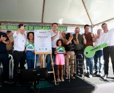 Governador inaugura o Condomínio do Idoso de Guarapuava, o 8° do Estado