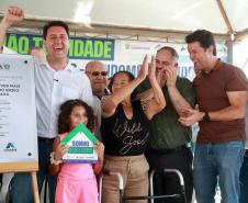 Governador inaugura o Condomínio do Idoso de Guarapuava, o 8° do Estado