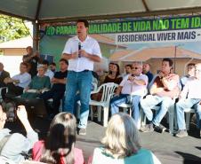 Governador inaugura o Condomínio do Idoso de Guarapuava, o 8° do Estado