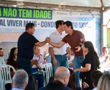 Governador inaugura o Condomínio do Idoso de Guarapuava, o 8° do Estado