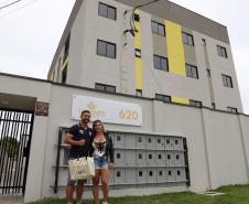 Com recursos do Casa Fácil, novo residencial com 24 apartamentos é entregue em Pinhais
