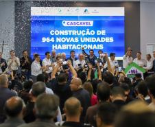 Governador autoriza 964 moradias e R$ 242 milhões em investimentos para Cascavel