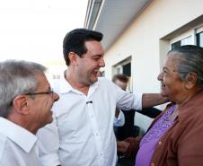 Governador destaca atendimento à terceira idade em visita ao Condomínio do Idoso de Cascavel