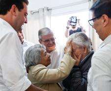 Governador destaca atendimento à terceira idade em visita ao Condomínio do Idoso de Cascavel