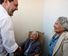 Governador destaca atendimento à terceira idade em visita ao Condomínio do Idoso de Cascavel
