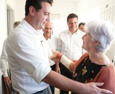 Governador destaca atendimento à terceira idade em visita ao Condomínio do Idoso de Cascavel
