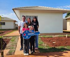 Em Iracema do Oeste, 38 famílias conquistam moradias próprias com apoio do Casa Fácil Paraná