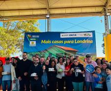 Parceria entre Estado, União e Município viabiliza moradias para assentados em Londrina
