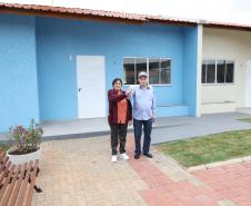 Estado inaugura 10º Condomínio do Idoso em São Miguel do Iguaçu, com 40 casas adaptadas