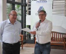 O presidente da Companhia de Habitação do Paraná (Cohapar), Jorge Lange, realizou a primeira reunião trabalho com os funcionários da empresa nesta segunda-feira (14). A assinatura do termo de posse aconteceu na última sexta-feira (11), após a indicação do governador Carlos Massa Ratinho Junior ter sido aprovada pelo Conselho de Administração da companhia.
