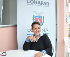 Casas foram financiadas com recursos do Governo do Estado pela Cohapar e fazem parte do plano de retomada da carteira imobiliária da empresa.