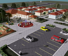 Técnicos da Cohapar vistoriaram nesta quinta-feira (1) a primeira etapa das obras de construção de um condomínio de casas voltado ao atendimento da população idosa em Jaguariaíva. O empreendimento é composto por 40 unidades habitacionais e é o projeto piloto do programa, que deverá ser levado pelo Governo do Estado a todas as regiões do Paraná.