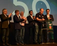 O governador Carlos Massa Ratinho Junior faz a abertura nesta quinta-feira (31),  do encontro de capacitação Governo 5.0 no Hotel Rafain Palace & Convention, em Foz do Iguaçu.