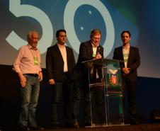 O governador Carlos Massa Ratinho Junior faz a abertura nesta quinta-feira (31),  do encontro de capacitação Governo 5.0 no Hotel Rafain Palace & Convention, em Foz do Iguaçu.