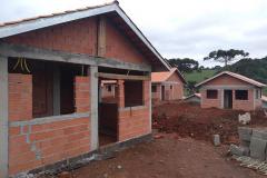 Casas em obra Cohapar Rebouças