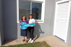 Com recursos do Casa Fácil Paraná, 55 famílias de Palmeira recebem as chaves dos novos lares