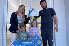 Cohapar entrega mais um módulo do Residencial Novo Bronzel com 47 imóveis subsidiados pelo Estado