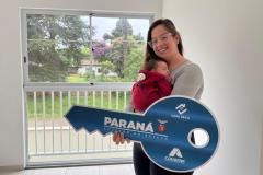 Com subsídios do Casa Fácil Paraná, primeiro módulo do Residencial Seminário é entregue em Rio Negro