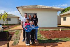 Em Iracema do Oeste, 38 famílias conquistam moradias próprias com apoio do Casa Fácil Paraná