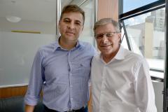 O prefeito de Jesuítas, Junior Weiller, visitou a sede da Cohapar, em Curitiba, nesta terça-feira (8). Ele se reuniu com o futuro presidente da companhia, Jorge Lange, com quem tratou de ações conjuntas entre os órgãos para a viabilização de novos projetos habitacionais.