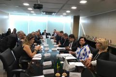 O presidente da Cohapar, Jorge Lange, participou nesta quinta-feira (17) de uma reunião com o Ministro do Desenvolvimento Regional, Gustavo Canuto, na sede do ministério, em Brasília. No encontro, foram tratadas questões relativas aos investimentos federais para a contratação e retomada de obras e projetos de construção de casas populares, urbanização e regularização de assentamentos precários.