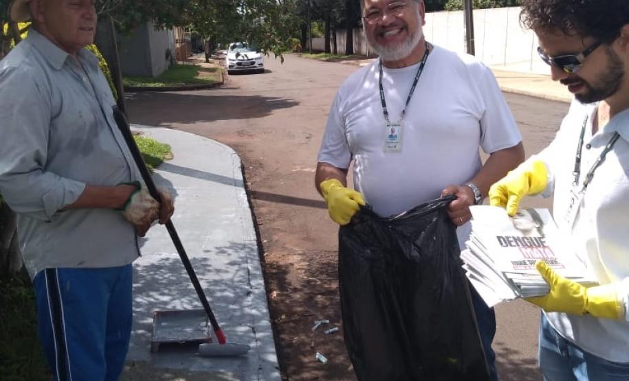 Cohapar reforça campanha estadual de combate à dengue