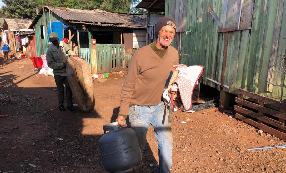 Famílias de São Miguel do Iguaçu são realocadas de áreas de risco para casas populares