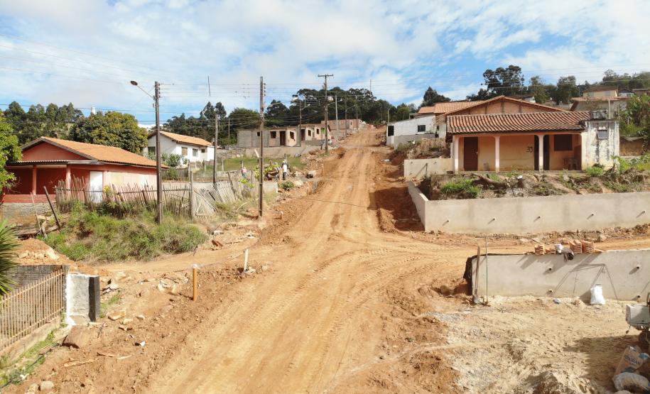 Obra em Wenceslau Braz - rua