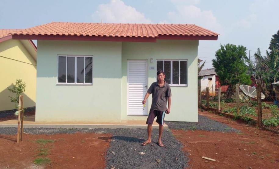 Novas moradias melhoram qualidade de vida de famílias carentes de Mangueirinha