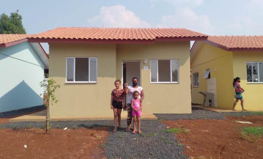 Novas moradias melhoram qualidade de vida de famílias carentes de Mangueirinha